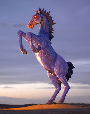 Denver Airport Horse