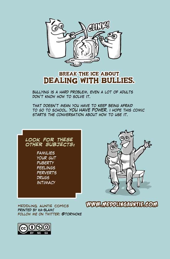 Meddling Auntie presents Bullies