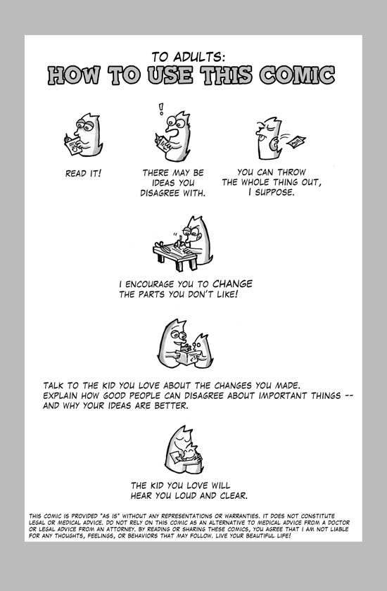 How to Use This Comic