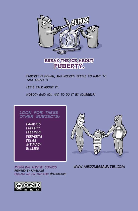 Meddling Auntie presents Puberty